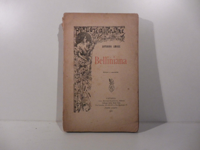 Belliniana (errori e smentite)
